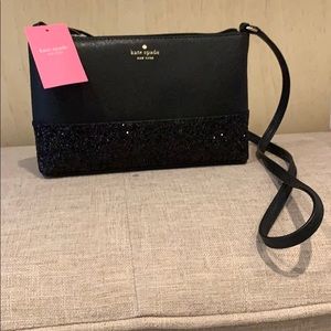 Black kate spade purse